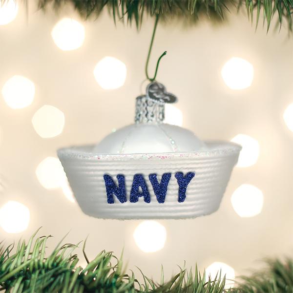 Navy Cap Ornament Old World Christmas