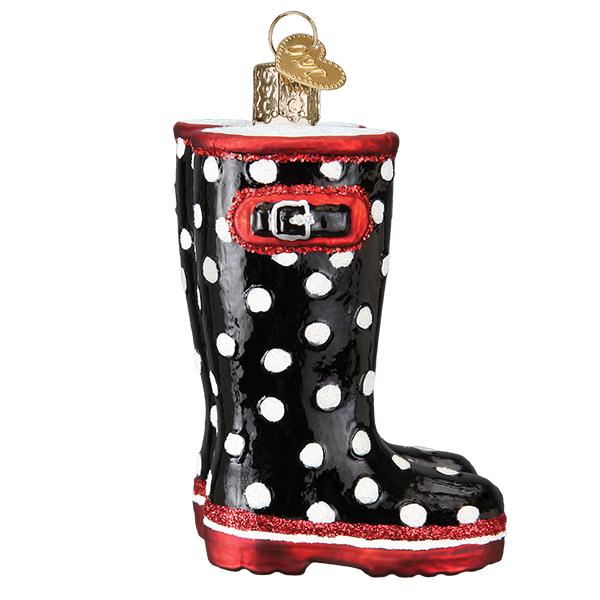 Rubber Boots Ornament Old World Christmas