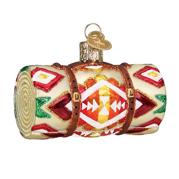 Wool Blanket Ornament Old World Christmas