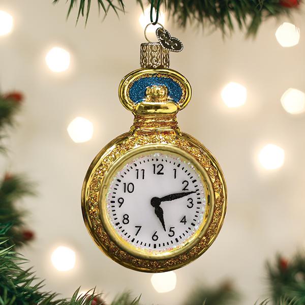 Pocket Watch Ornament Old World Christmas
