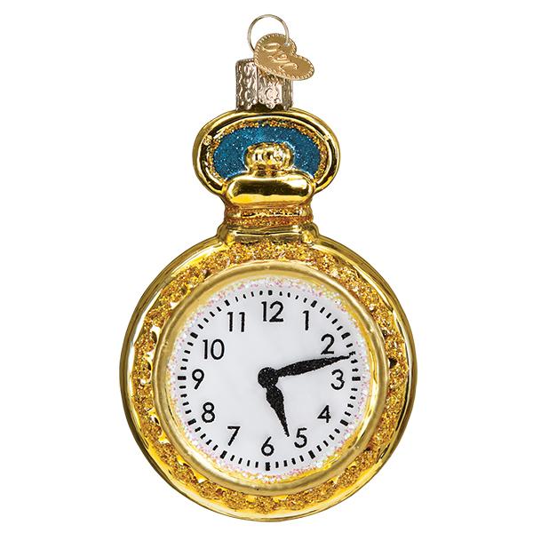 Pocket Watch Ornament Old World Christmas