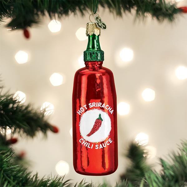 Sriracha Sauce Ornament Old World Christmas