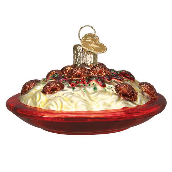 Spaghetti And Meatballs Ornament Old World Christmas