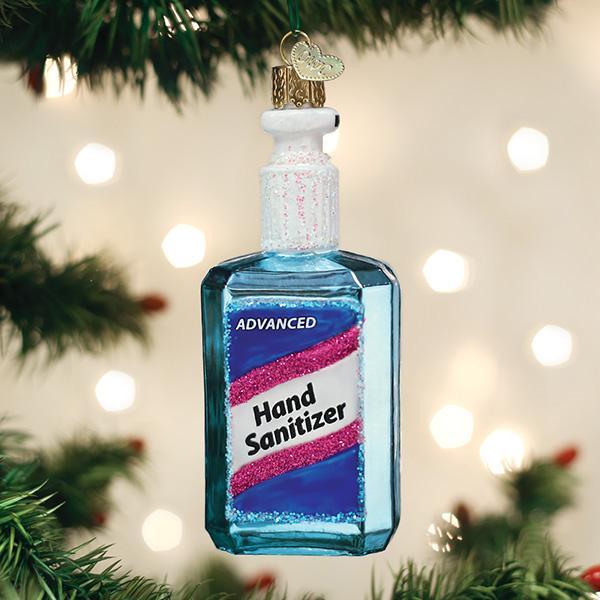 Hand Sanitizer Ornament Old World Christmas
