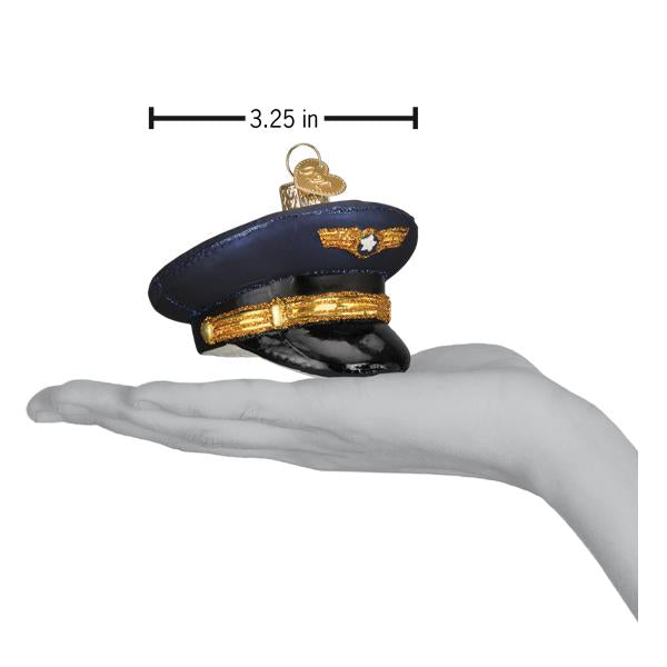 Pilot's Cap Ornament Old World Christmas