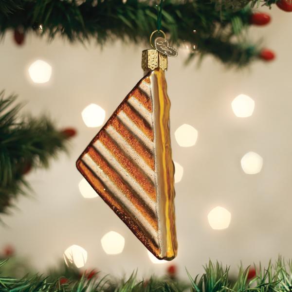 Grilled Cheese Sandwich Ornament Old World Christmas