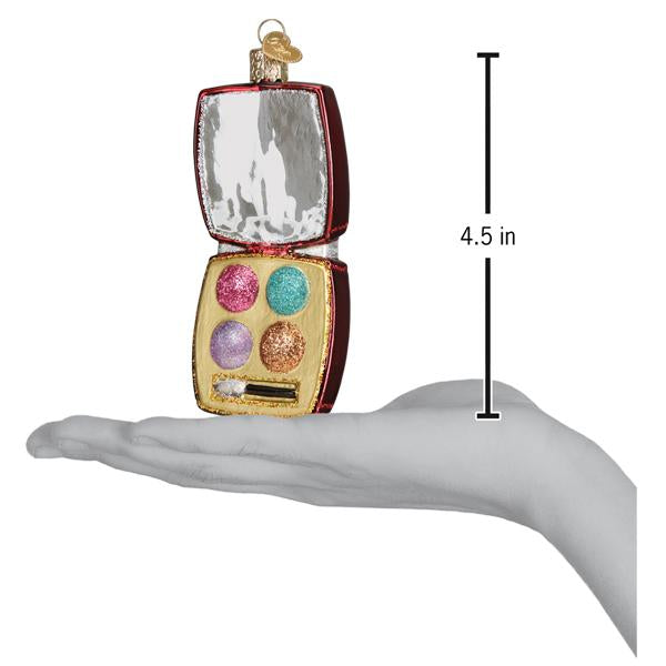 Makeup Palette Ornament Old World Christmas