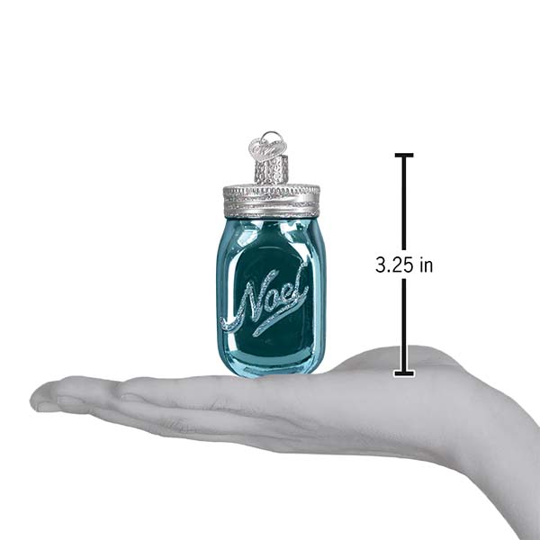 Mason Jar Ornament Old World Christmas