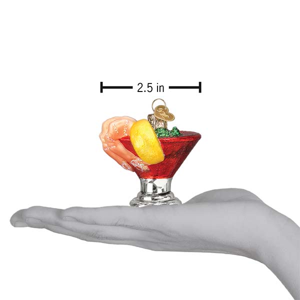 Shrimp Cocktail Ornament Old World Christmas
