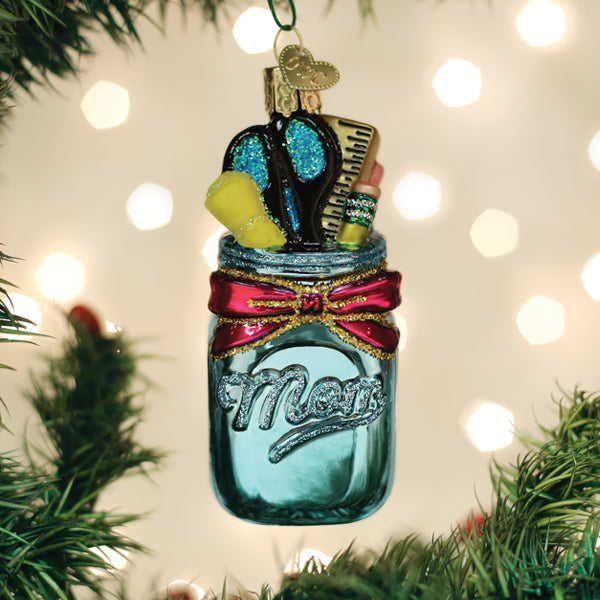 Homeschooling Mom Ornament Old World Christmas