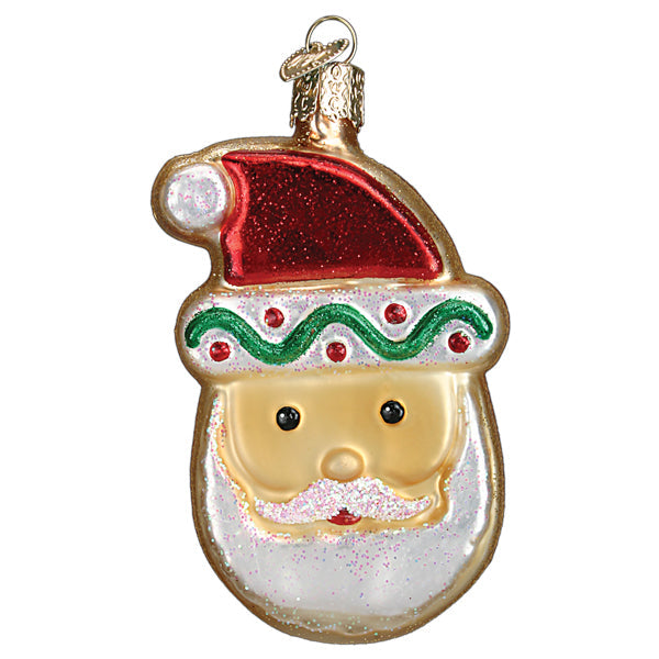 Santa Sugar Cookie Ornament Old World Christmas