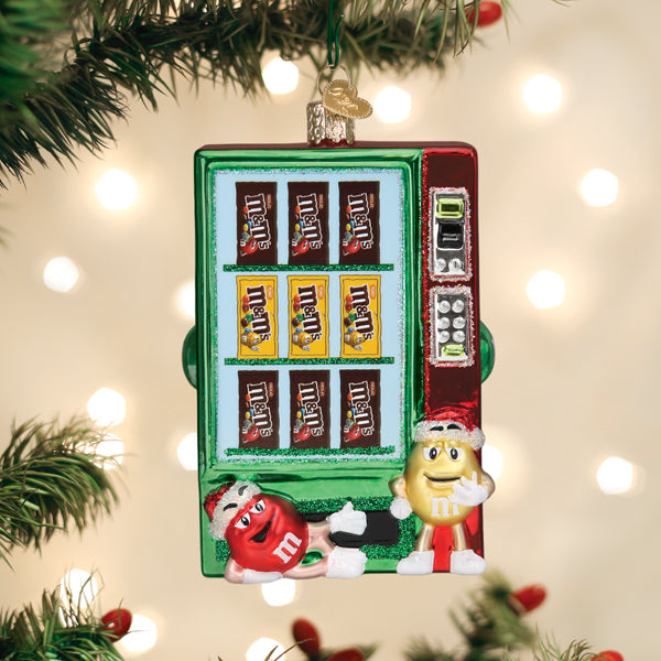 M&M'S Vending Machine Ornament Old World Christmas