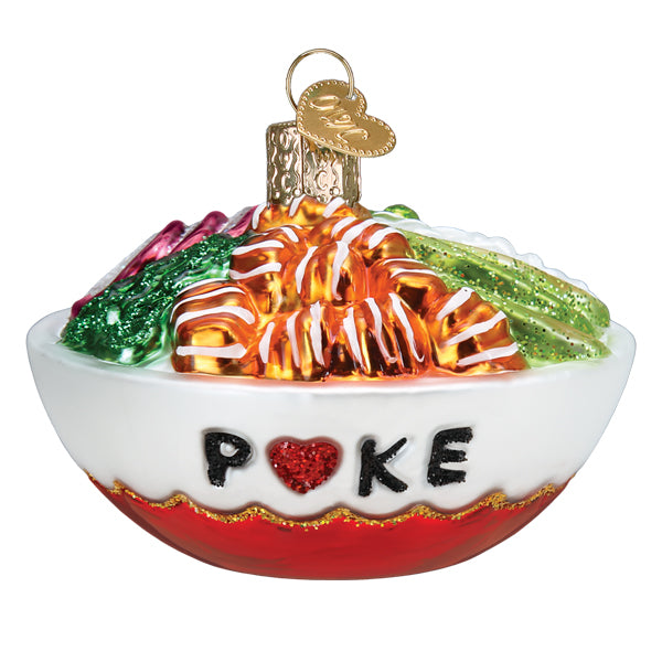 Poke Bowl Ornament Old World Christmas