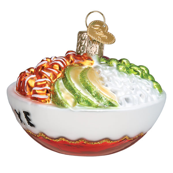 Poke Bowl Ornament Old World Christmas