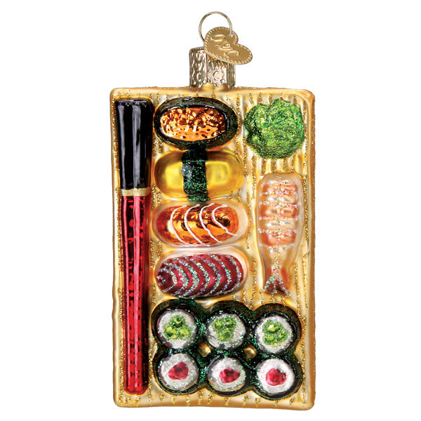 Sushi Platter Ornament Old World Christmas