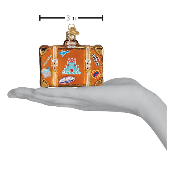 Orlando Suitcase Ornament Old World Christmas