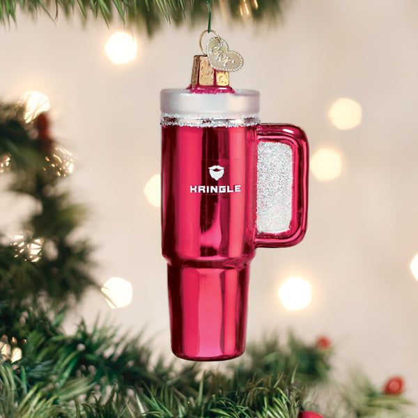 Pink Kringle Cup Ornament Old World Christmas