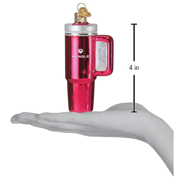 Pink Kringle Cup Ornament Old World Christmas