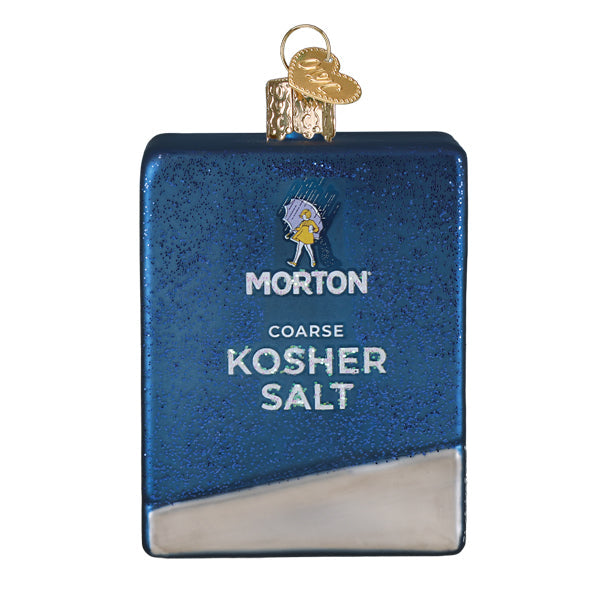 Morton Kosher Salt Box Ornament Old World Christmas