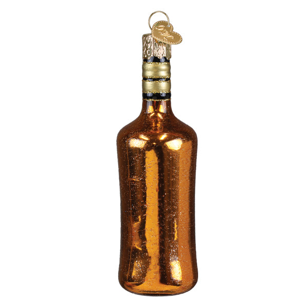 Rum Bottle Ornament Old World Christmas