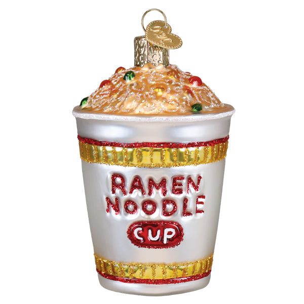 Ramen Noodle Cup Ornament Old World Christmas