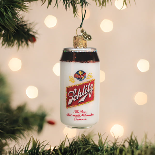Schlitz Beer Can Ornament Old World Christmas