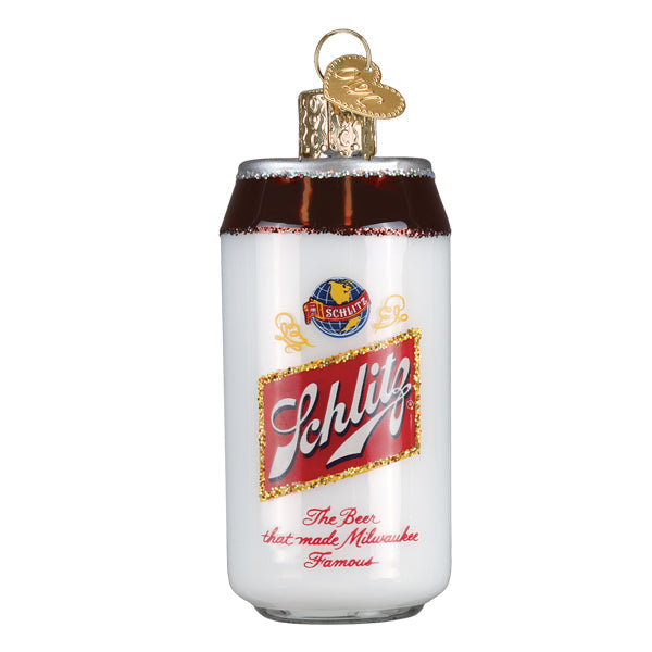 Schlitz Beer Can Ornament Old World Christmas