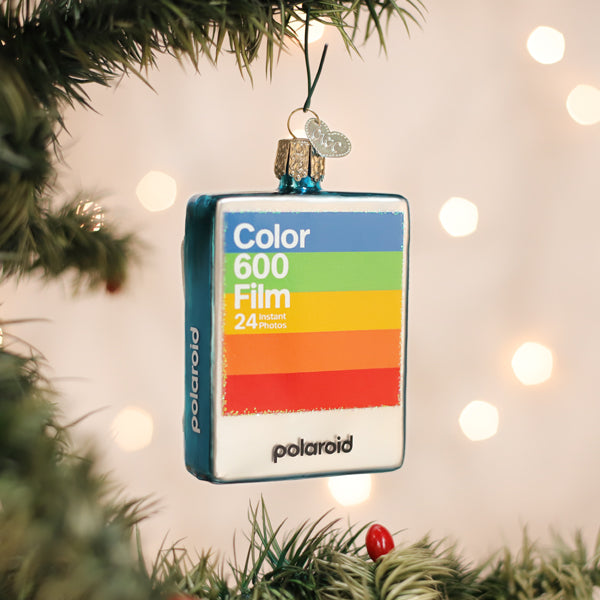 Polaroid Film Box Ornament Old World Christmas