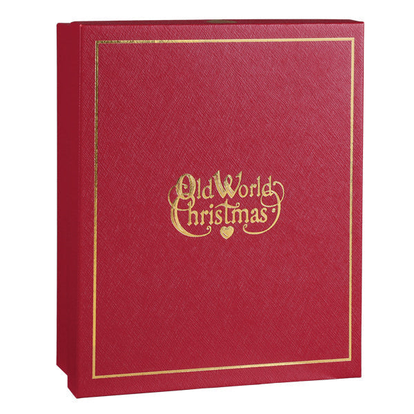 Santa Claus Crystal Figurine Old World Christmas