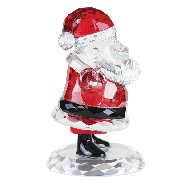 Santa Claus Crystal Figurine Old World Christmas