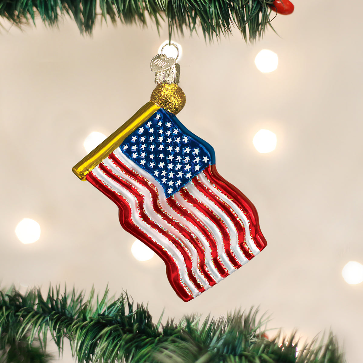 Star-spangled Banner Ornament Old World Christmas