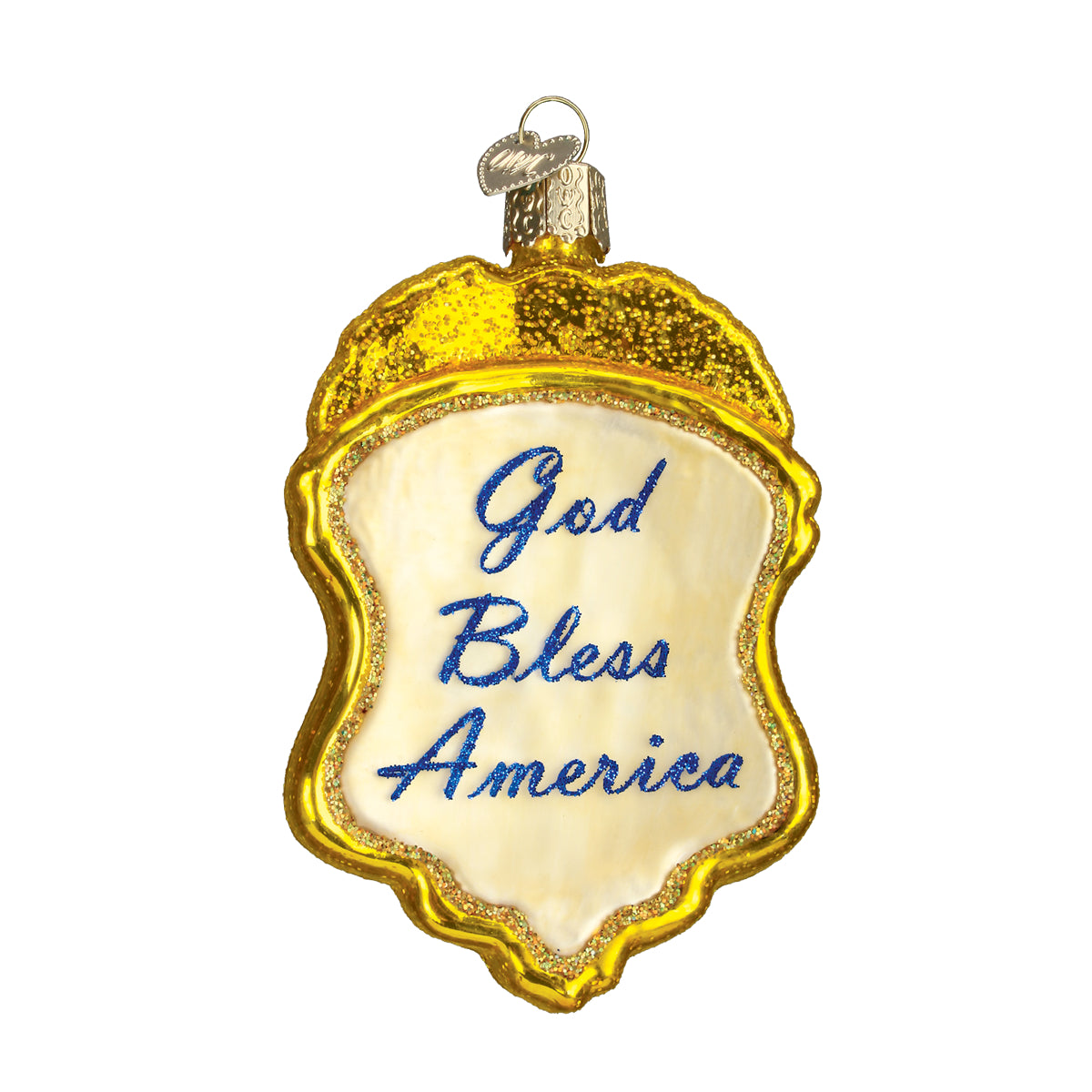 Police Badge Ornament Old World Christmas