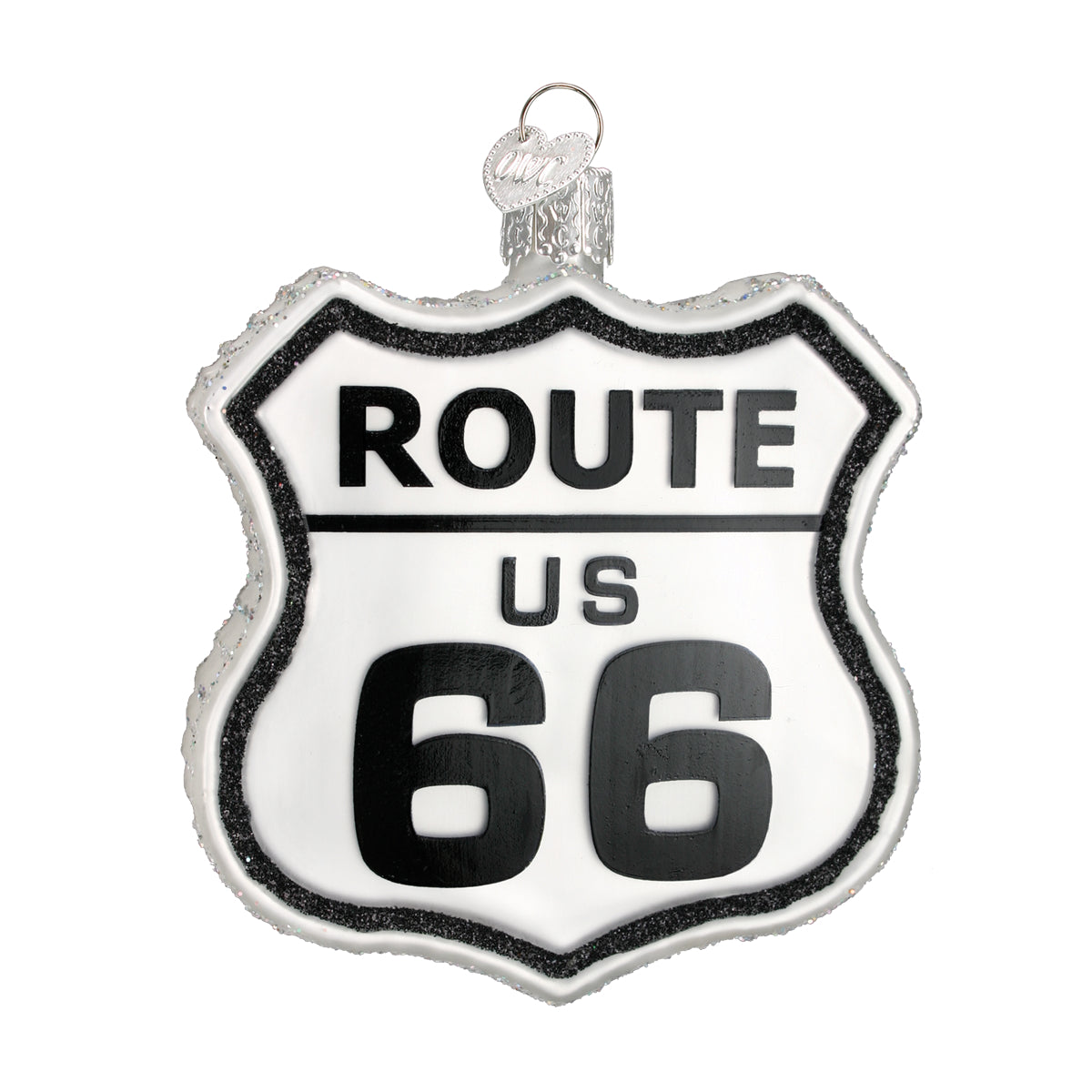 Historic Route Sign Ornament Old World Christmas
