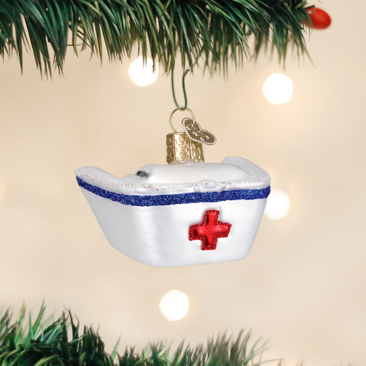 Nurse's Cap Ornament Old World Christmas