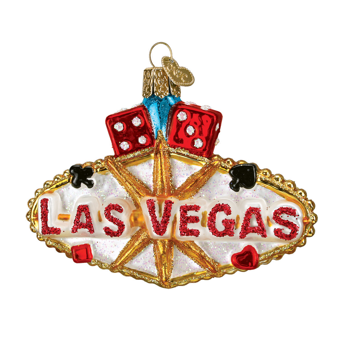 Las Vegas Sign Ornament Old World Christmas