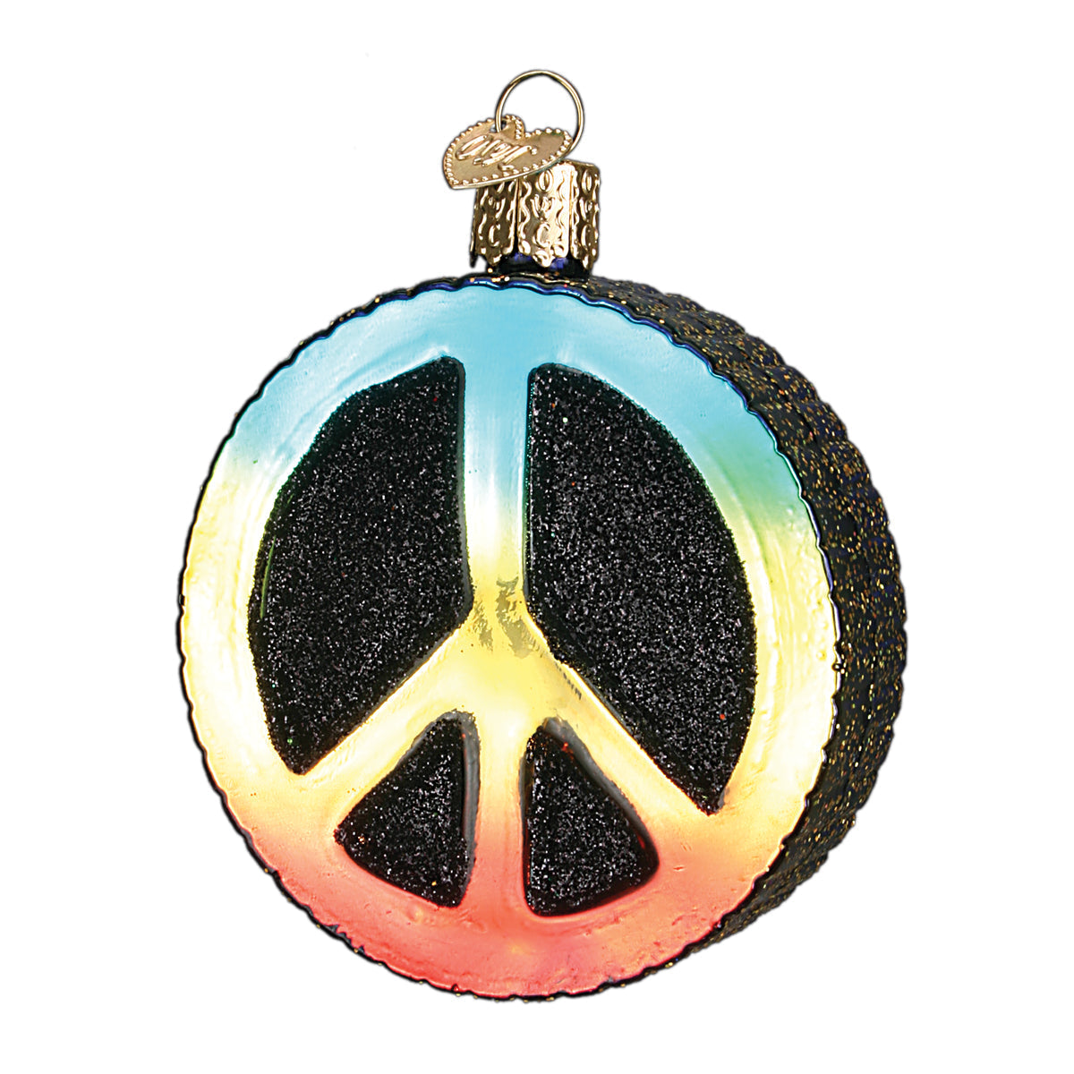 Peace Sign Ornament Old World Christmas