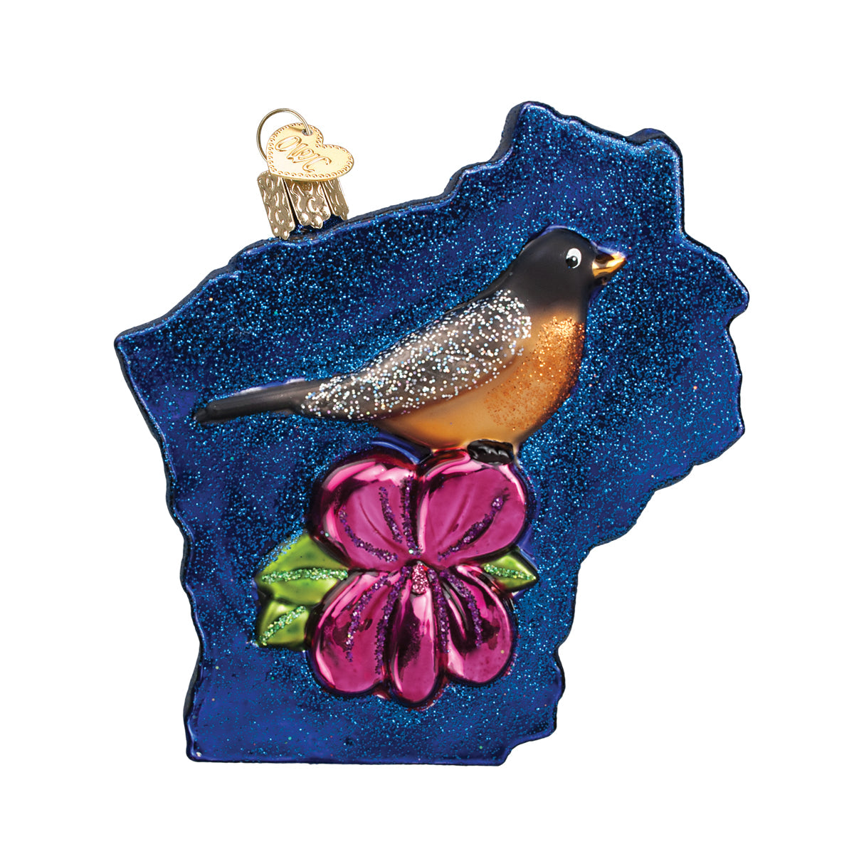 State Of Wisconsin Ornament Old World Christmas