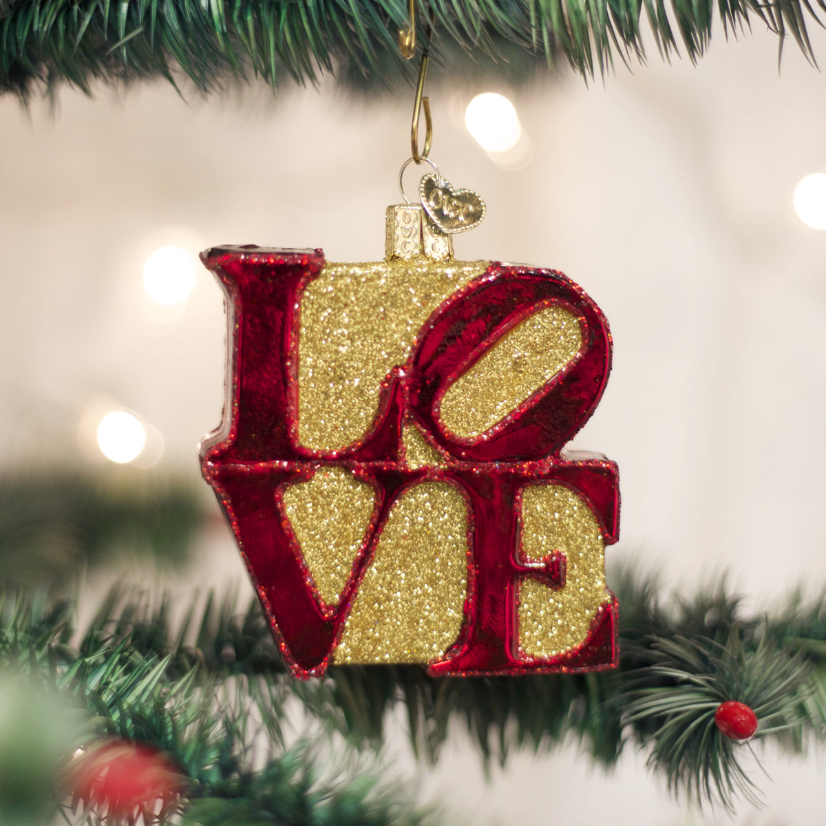 Love Ornament Old World Christmas