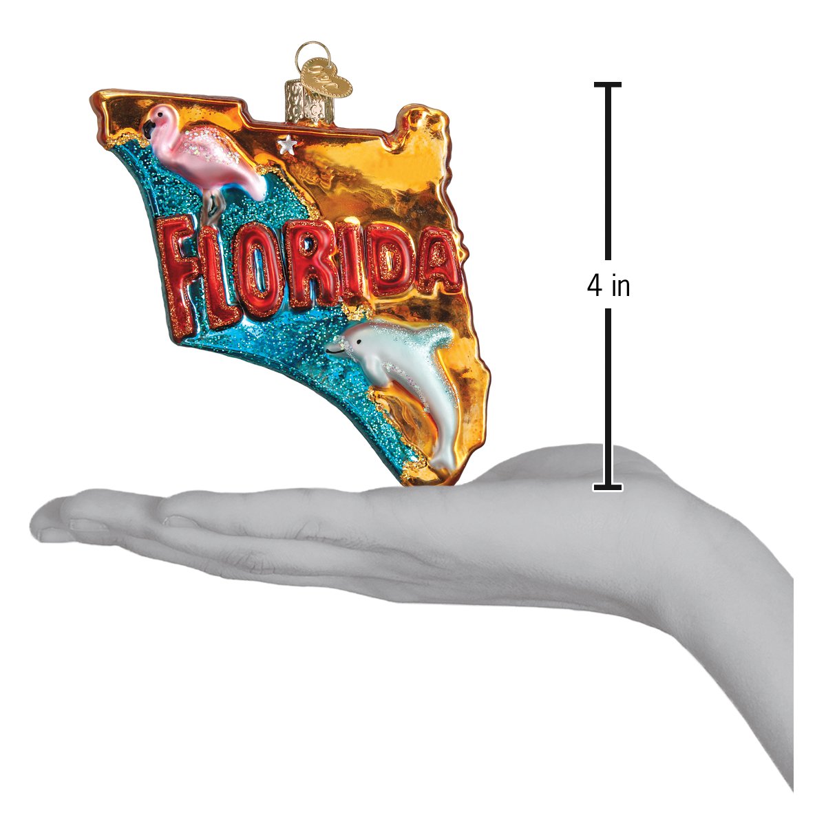 State Of Florida Ornament Old World Christmas