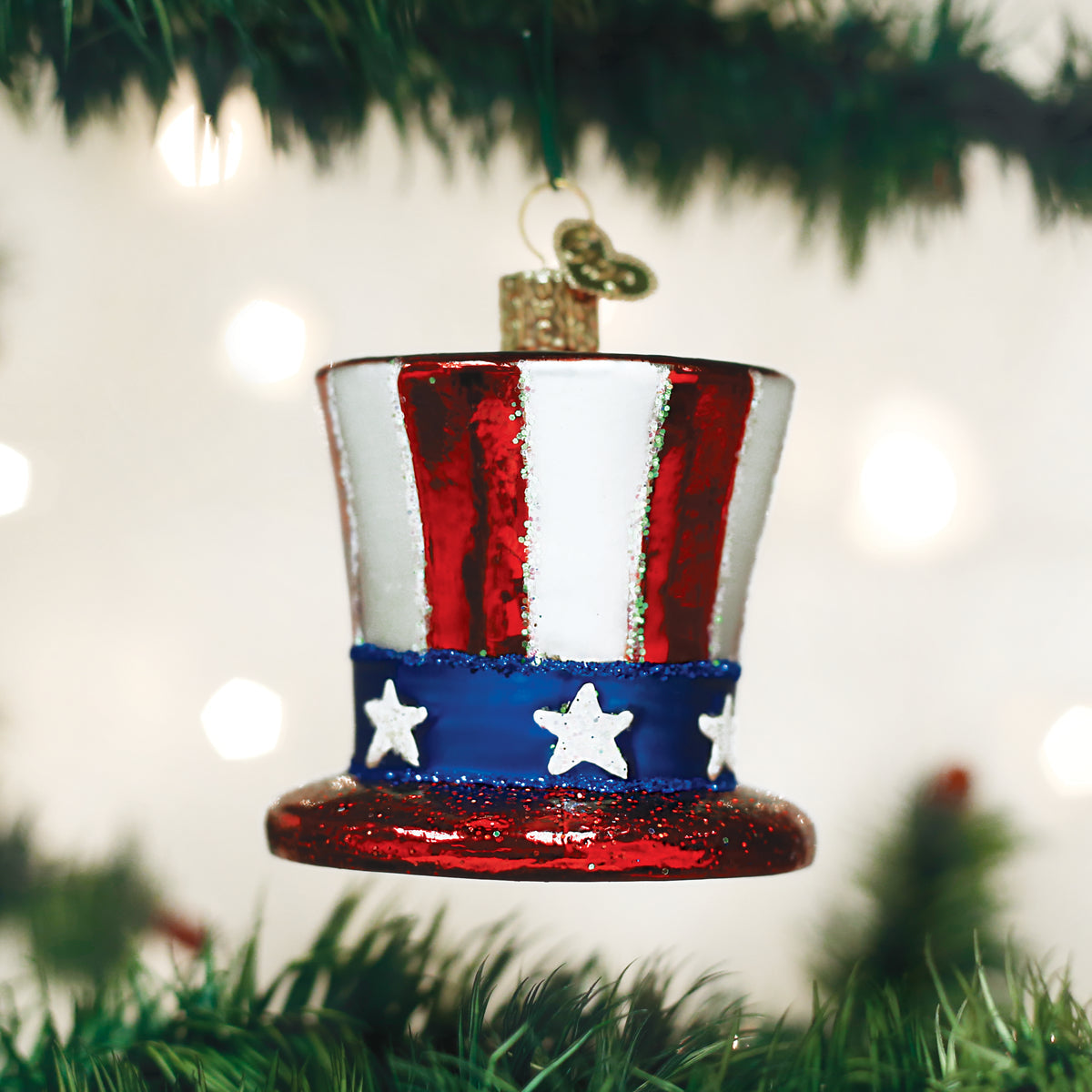 Uncle Sam's Hat Ornament Old World Christmas