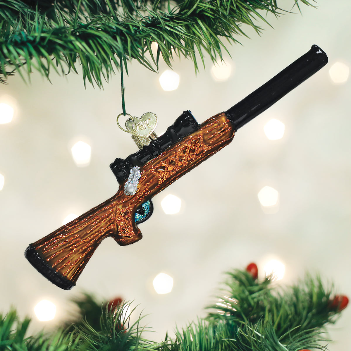 Rifle Ornament Old World Christmas