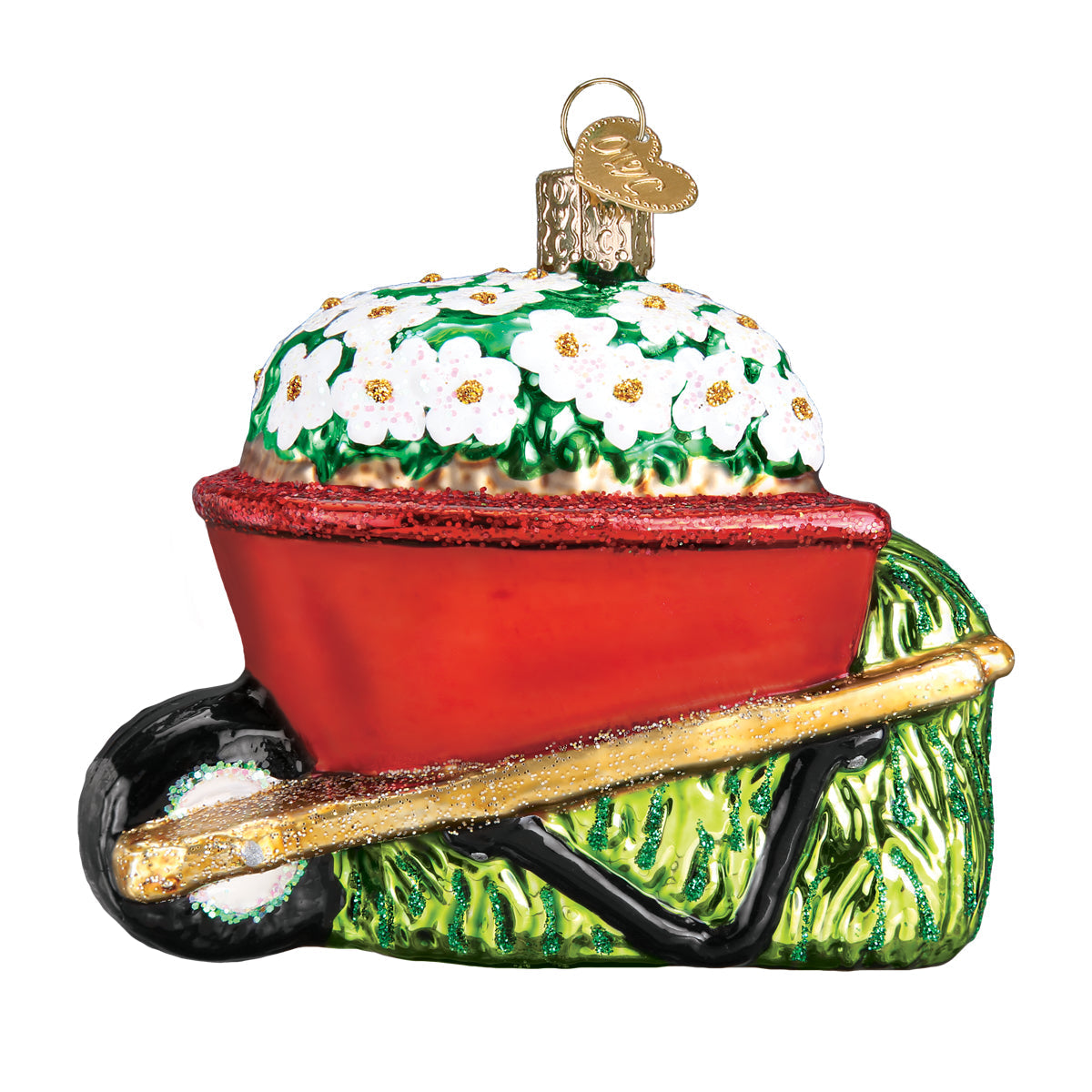 Wheelbarrow Ornament Old World Christmas