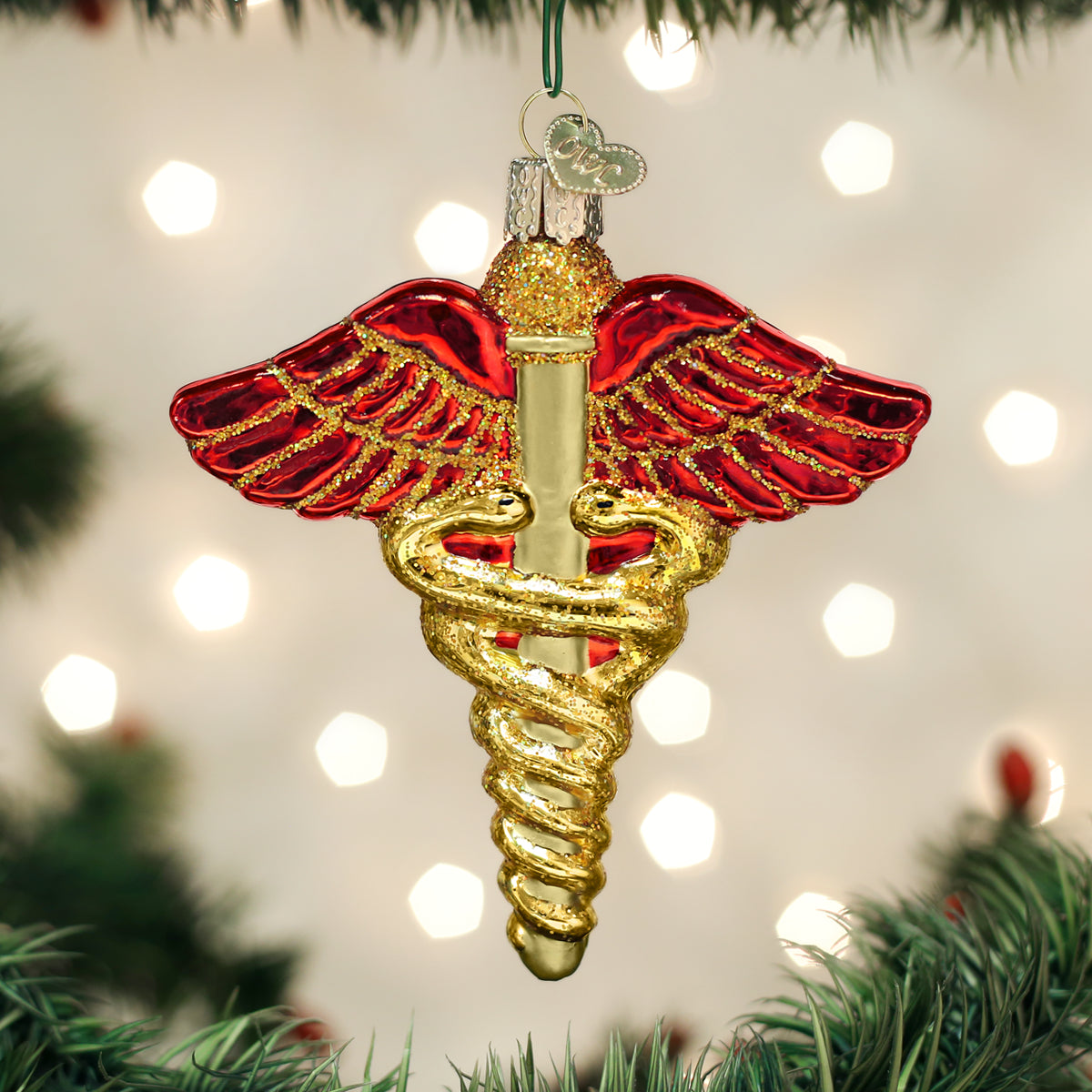 Medical Symbol Ornament Old World Christmas
