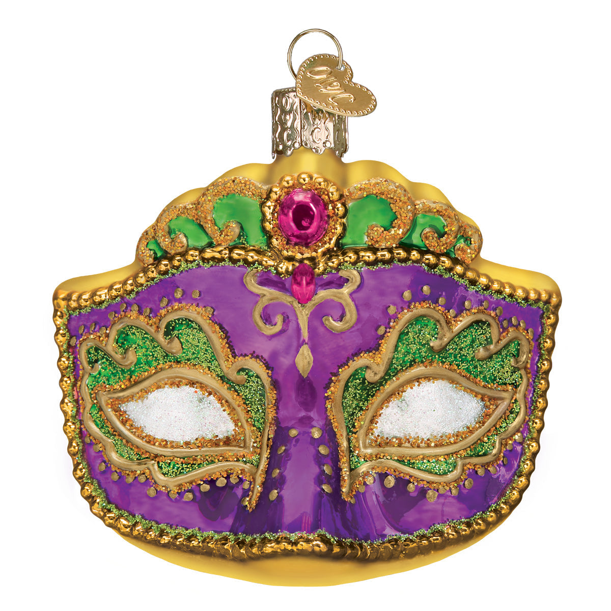 Mardi Gras Mask Ornament Old World Christmas
