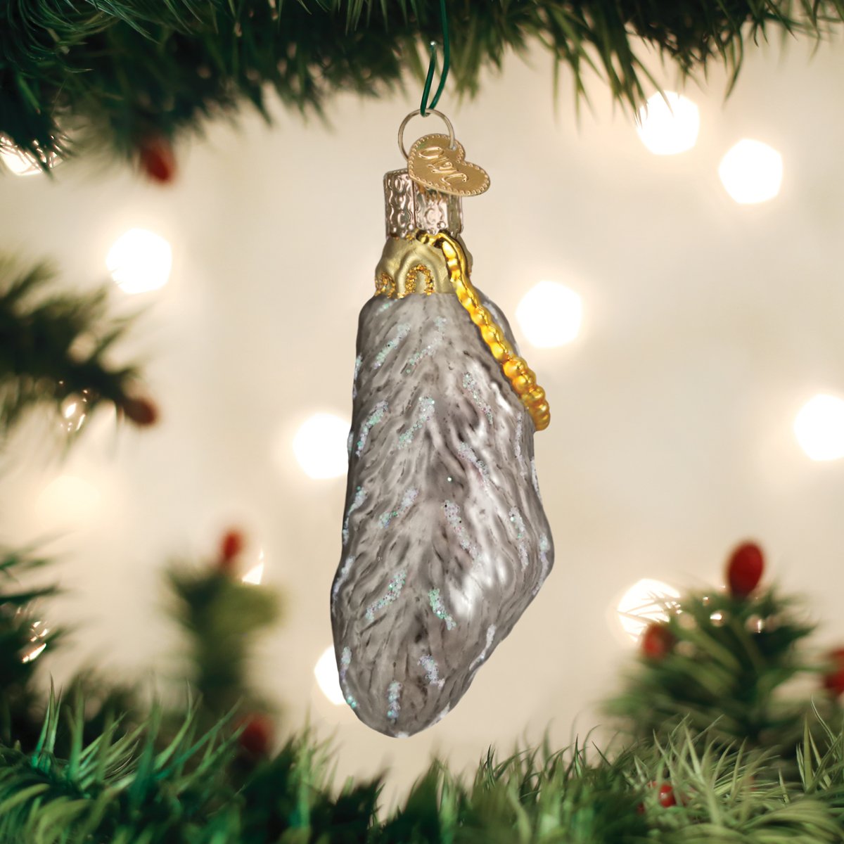 Lucky Rabbit's Foot Ornament Old World Christmas