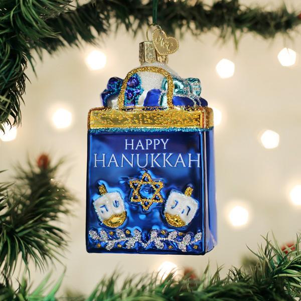 Happy Hanukkah Ornament Old World Christmas