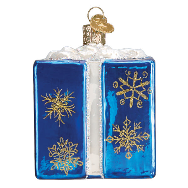 Hanukkah Gift Box Ornament Old World Christmas