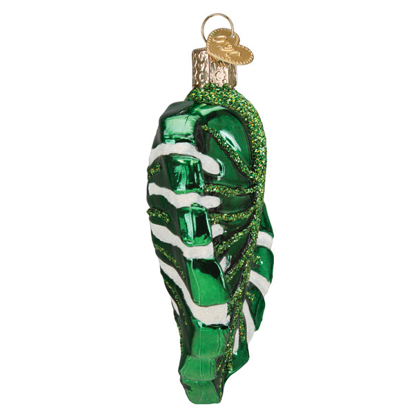 Monstera Leaf Ornament Old World Christmas