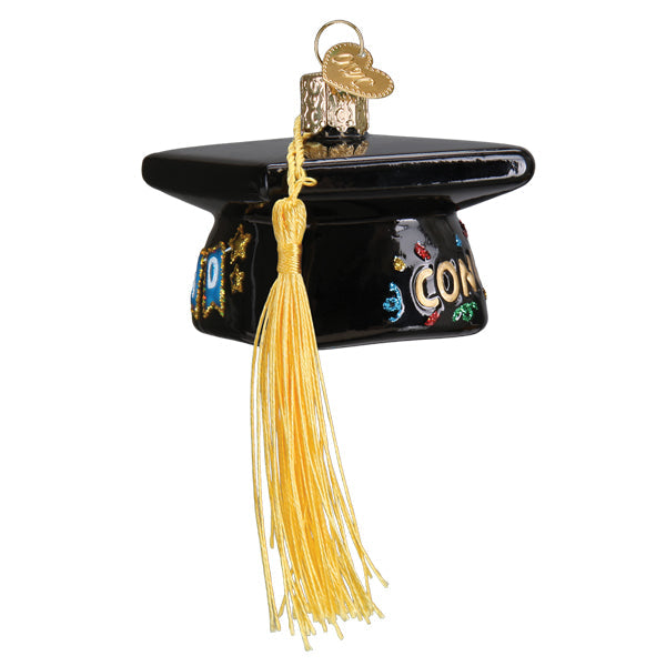 Graduation Cap Ornament Old World Christmas