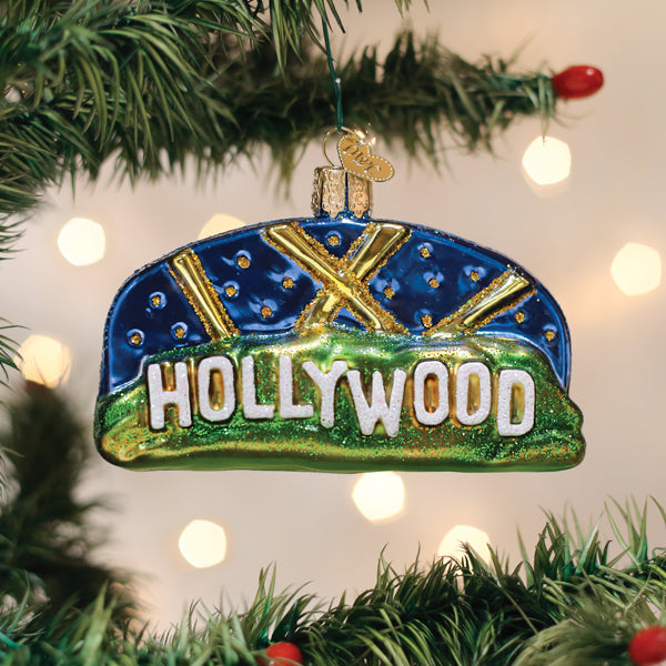 Hollywood Sign Ornament Old World Christmas